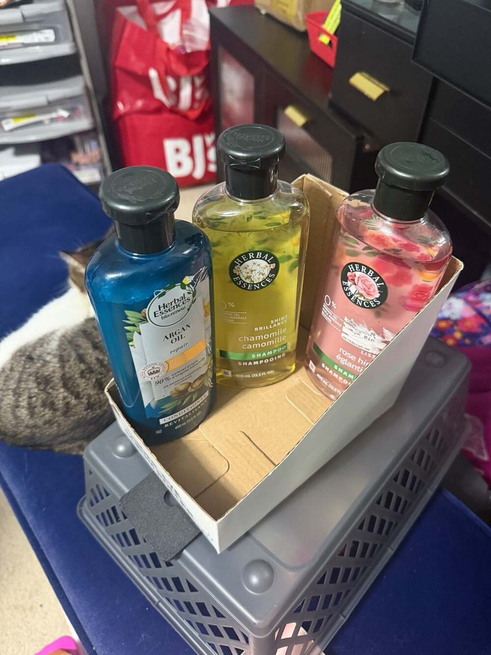 Herbal Essences Argan Oil Chamomile Rose Hips Shampoo Lot of 3